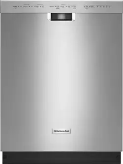 KitchenAid – 24″ Built-In Dishwasher with Tub – Stainless Steel