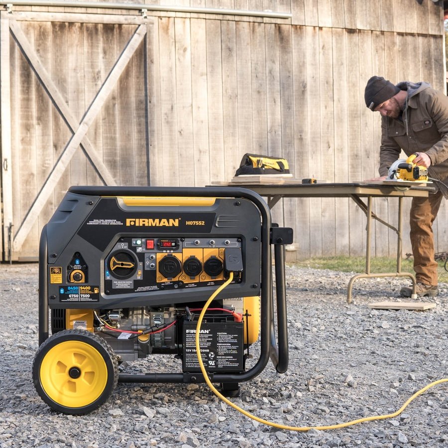 Firman H07552 9400W Dual Fuel Generator