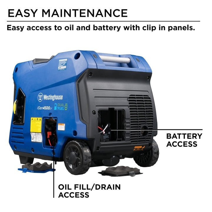Westinghouse iGen4500 3700W/4500W Gas Inverter Generator