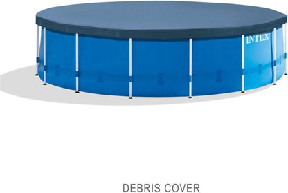 Intex 15′ x 48′ Metal Frame Above Ground Pool Set
