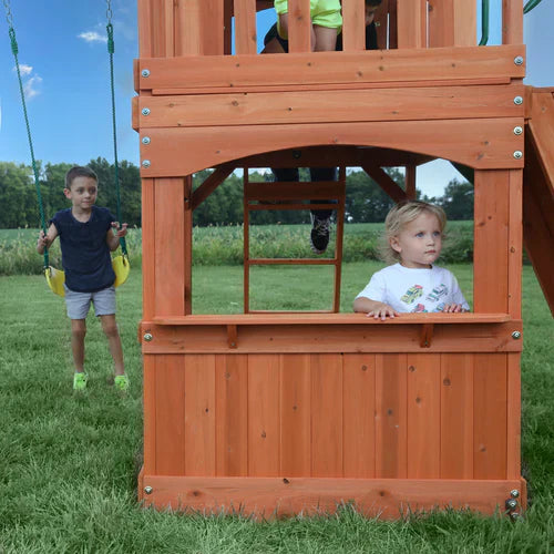 Backyard Discovery Atlantis Wooden Swing Set